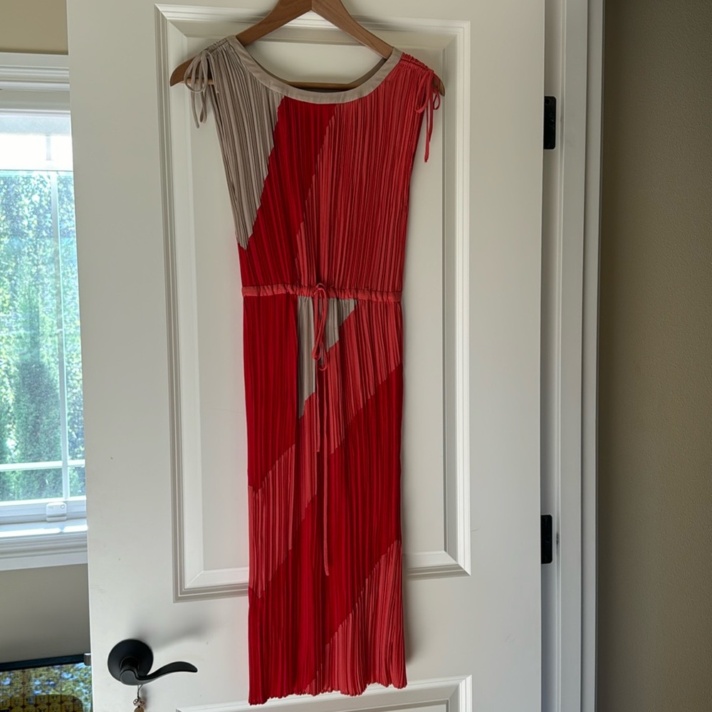 BCBG pleated dress